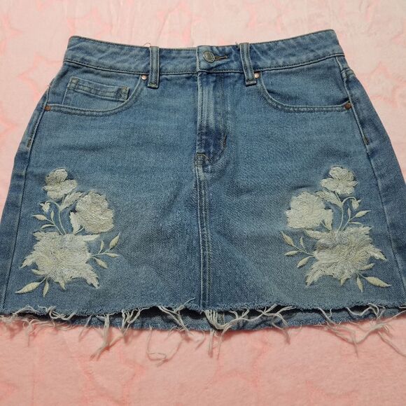 PacSun jean skirt size 24 - Picture 1 of 4